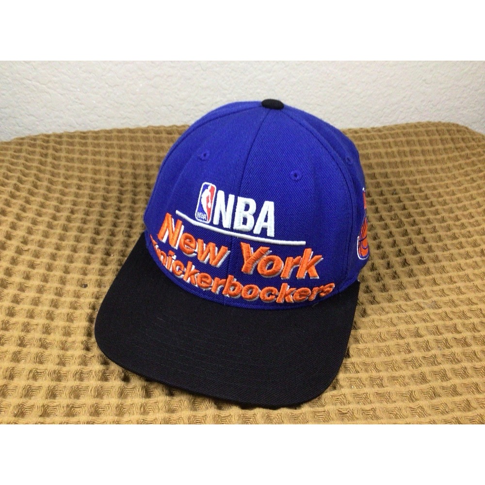Mitchell & Ness New York Knicks NBA Basketball Blue Knickerbockers Snapback Hat